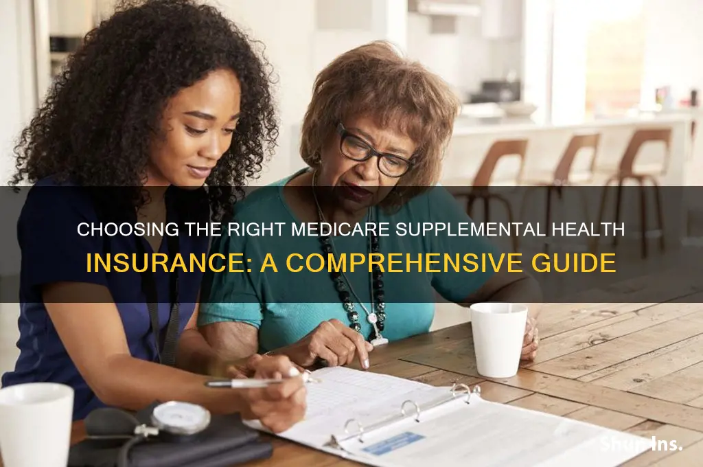 how to choose medicare supplemental health insurance