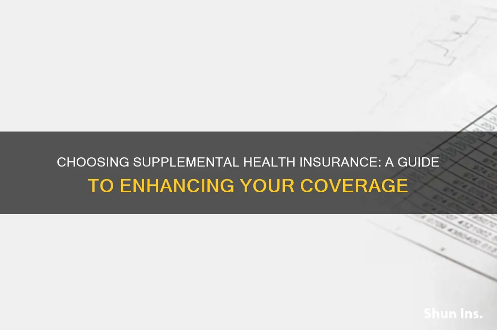 how to choose supplemental health insurance