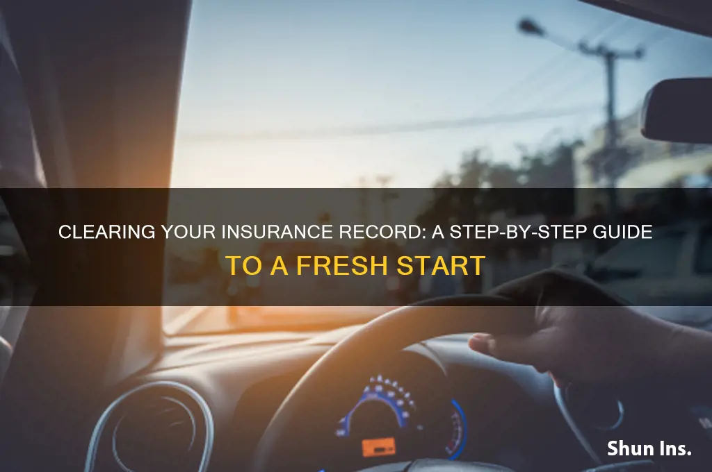 how to clear insurance record