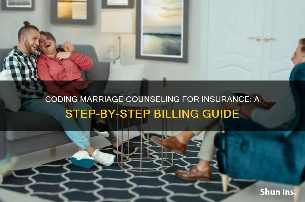 how to code marriage counseling for insurance