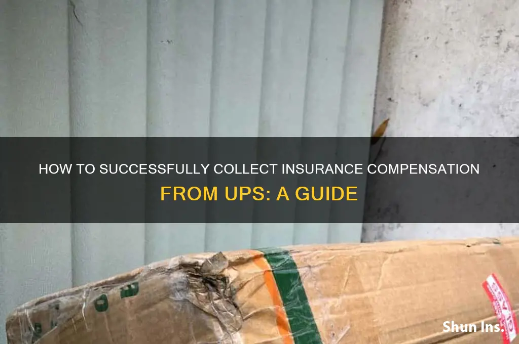 how to collect insurance from ups