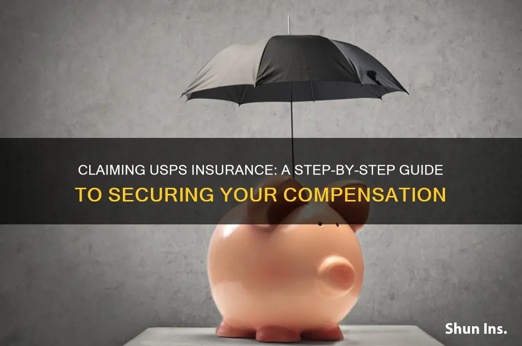 how to collect insurance from usps