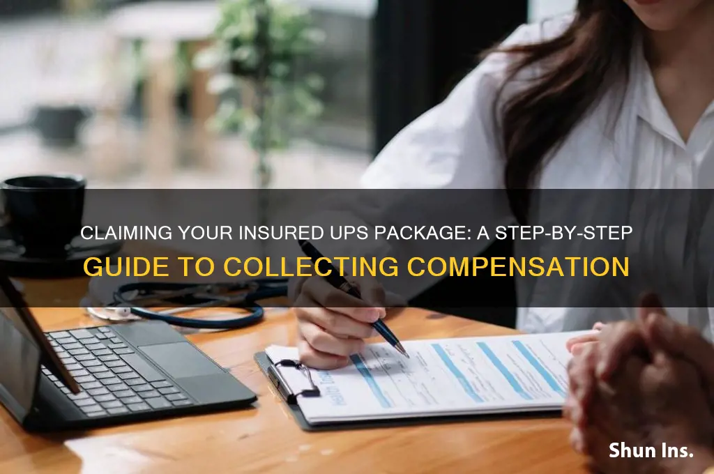 how to collect on insured package ups