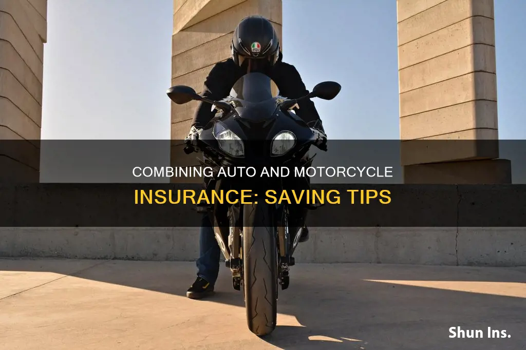 how to combine motorcycle and auto insurance