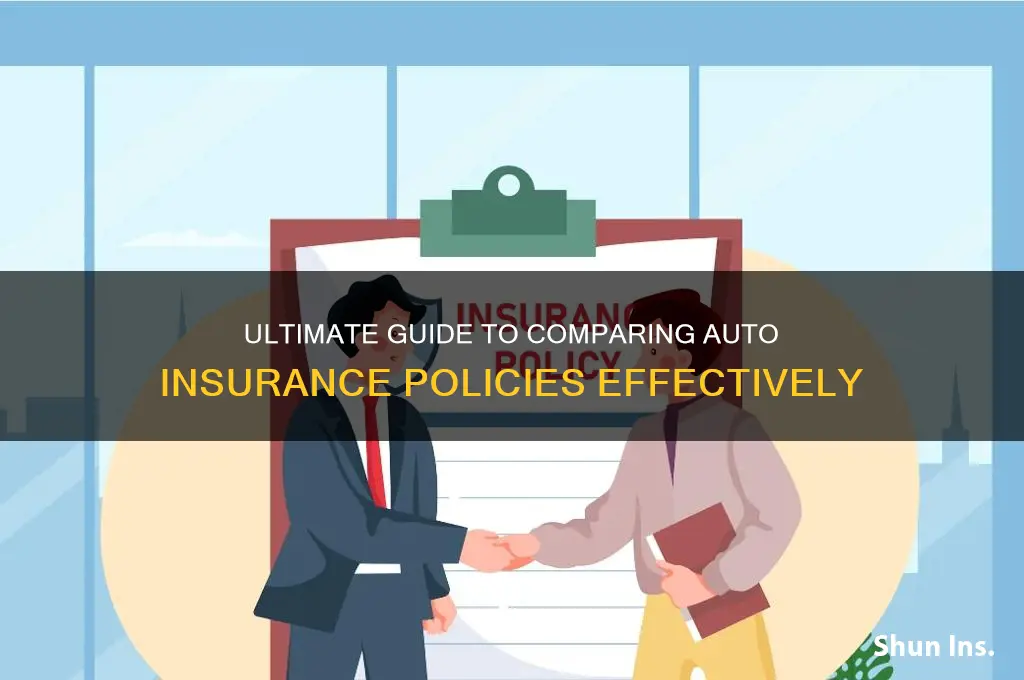 how to compare auti insurance