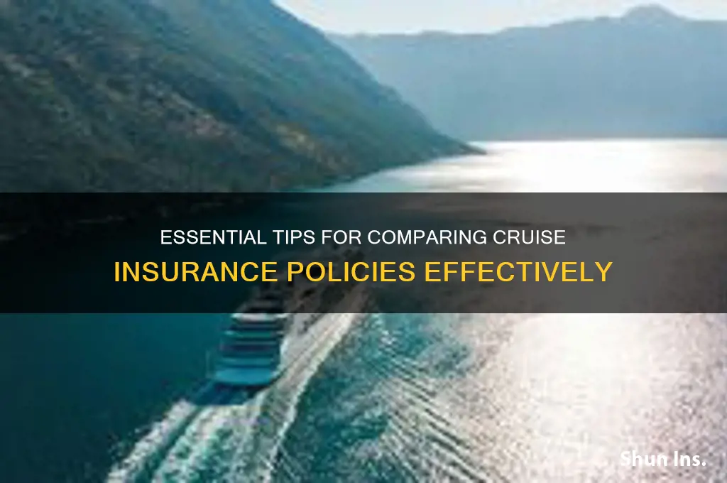 how to compare cruise insurance
