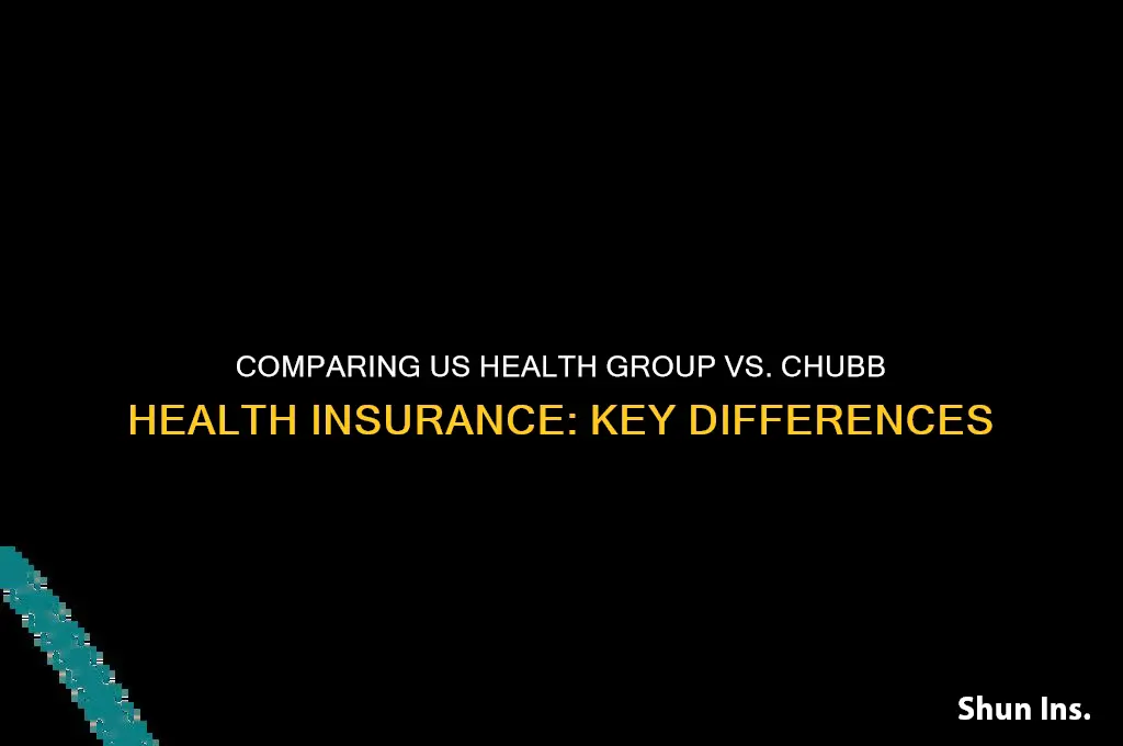 how to compare us health group srs chubb health insurance