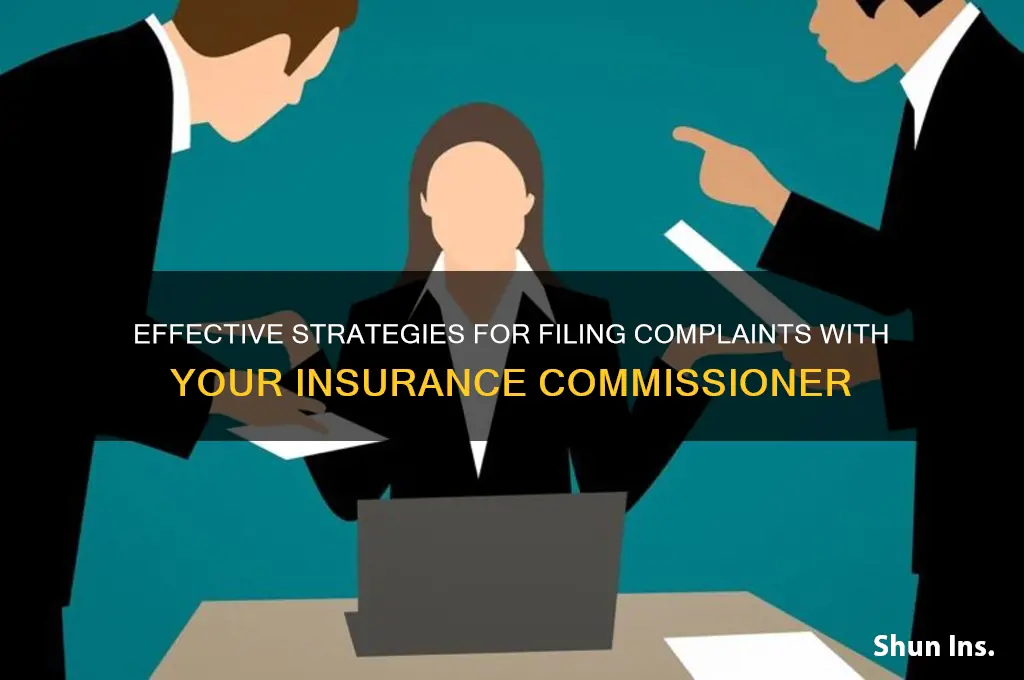 how to complain to insurance commissioner