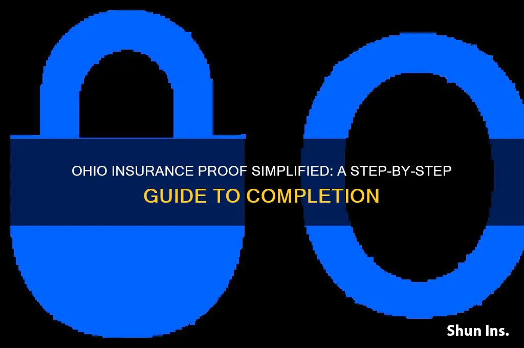 how to complete proof of insurance for ohio