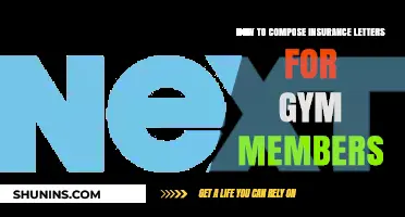 Crafting Effective Insurance Letters for Gym Members: A Step-by-Step Guide