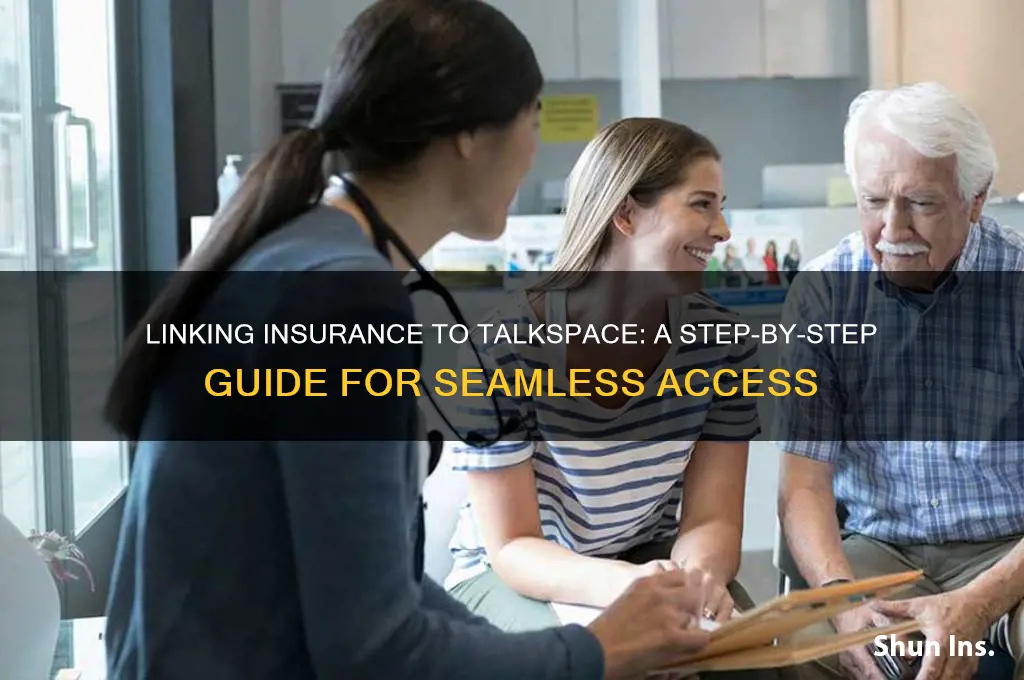 how to connect insurance to talkspace