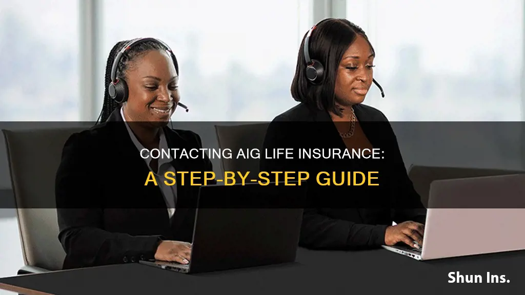 how to contact aig life insurance