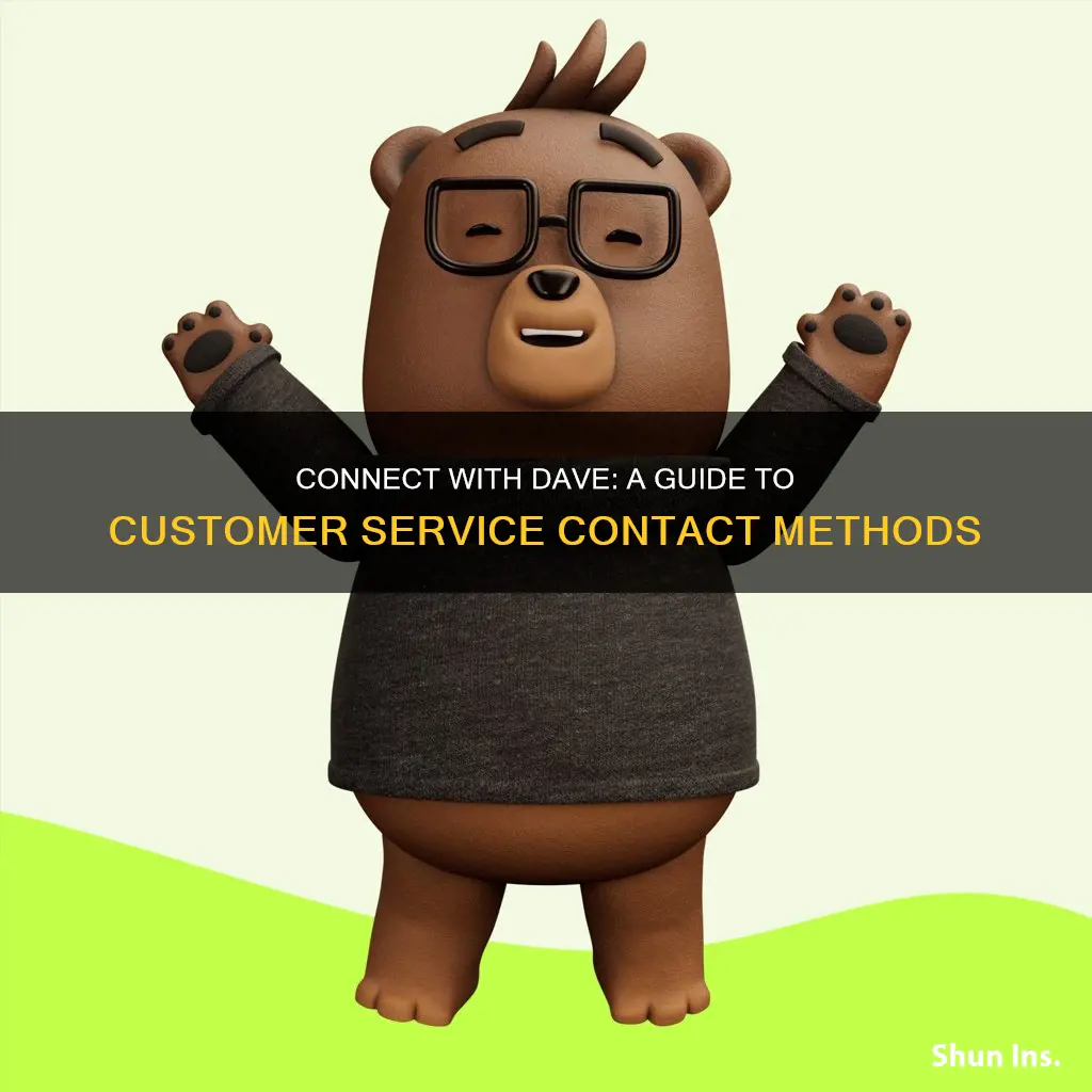 how to contact dave customer service