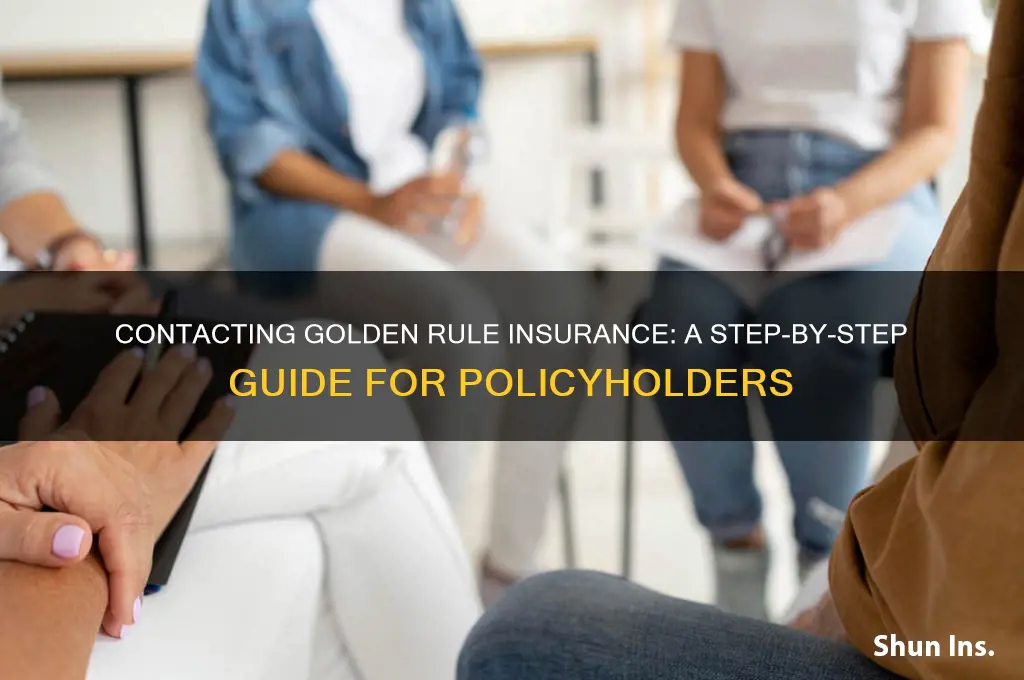 how to contact golden rule insurance