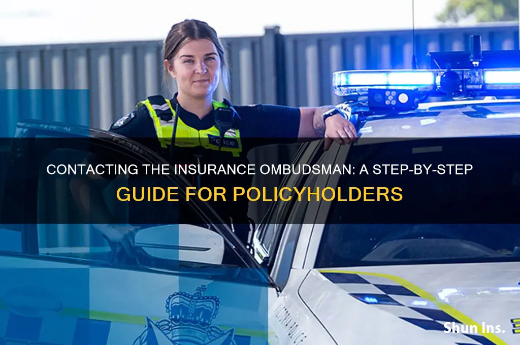 how to contact insurance ombudsman