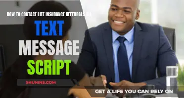 Effective Texting Script to Engage Life Insurance Referrals