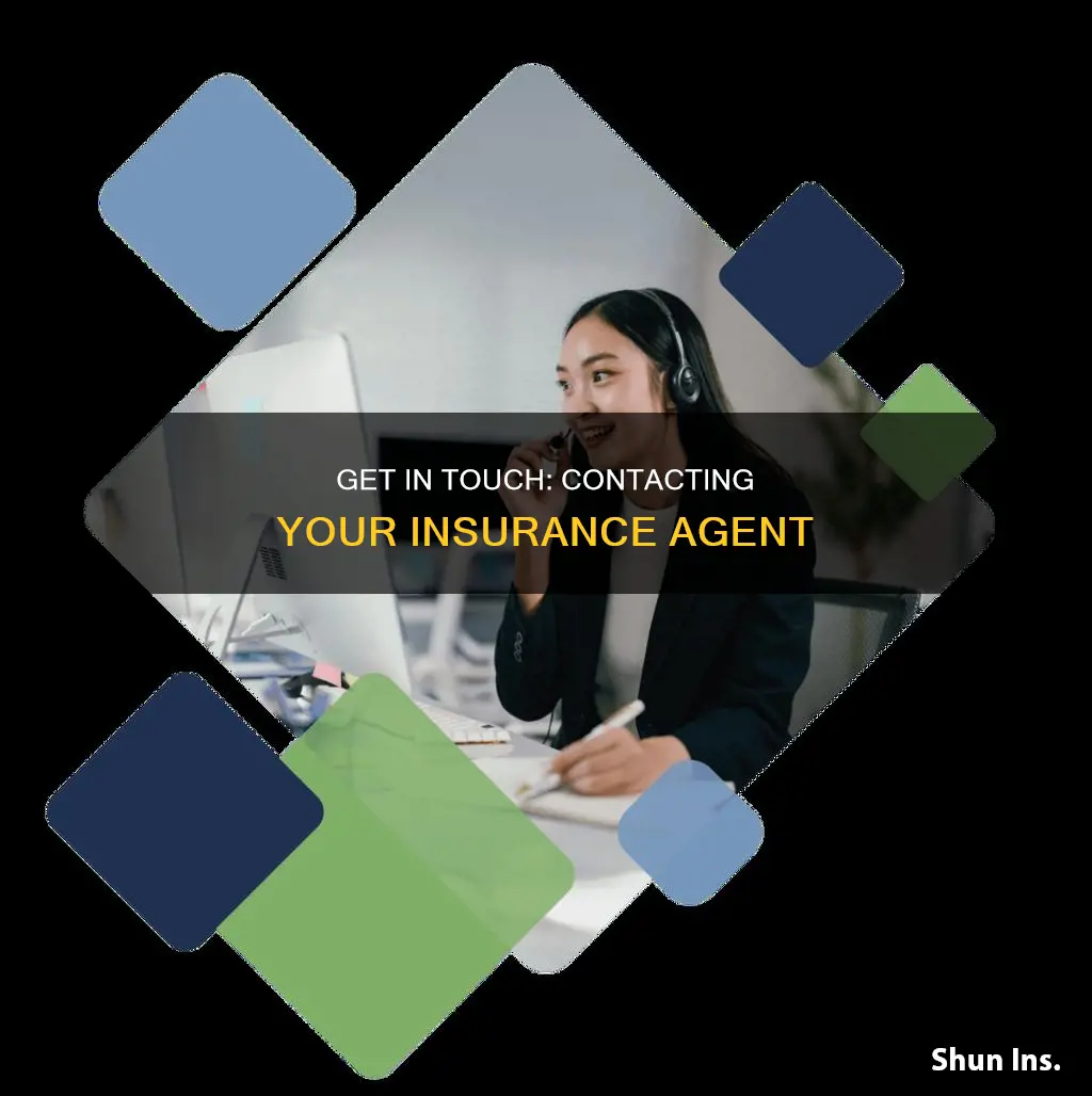 how to contact my insurance agent