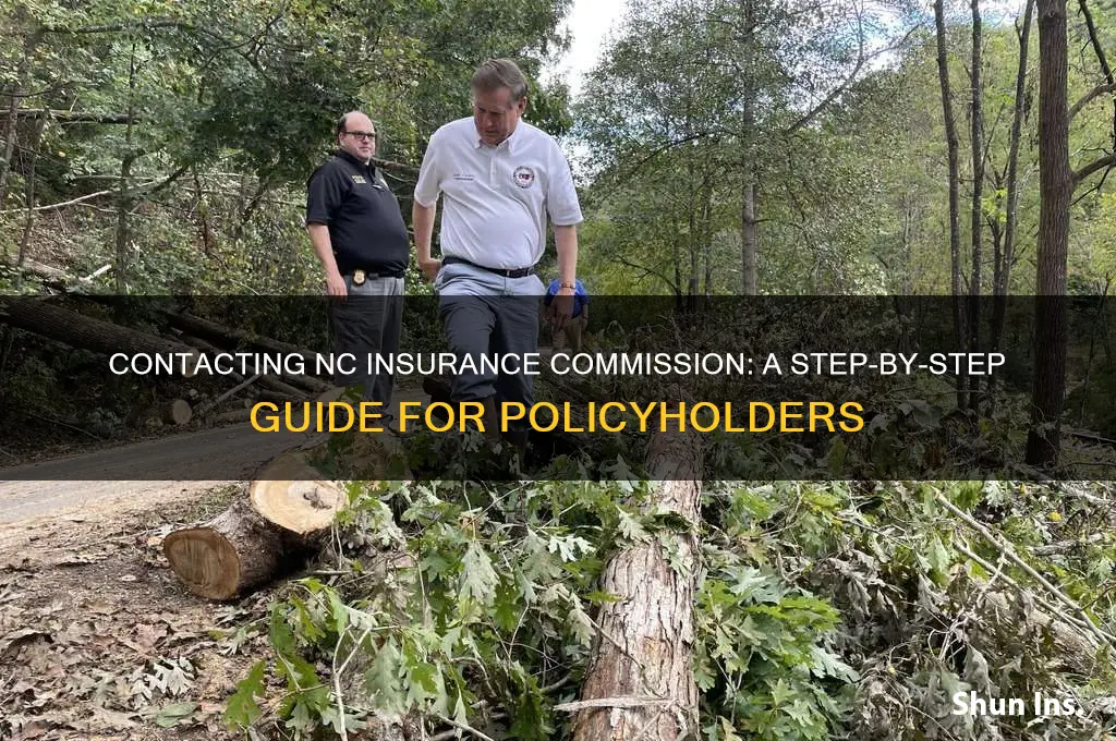 how to contact nc insurance commission