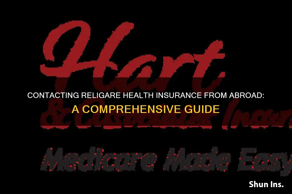 how to contact religare health insurance from outside india