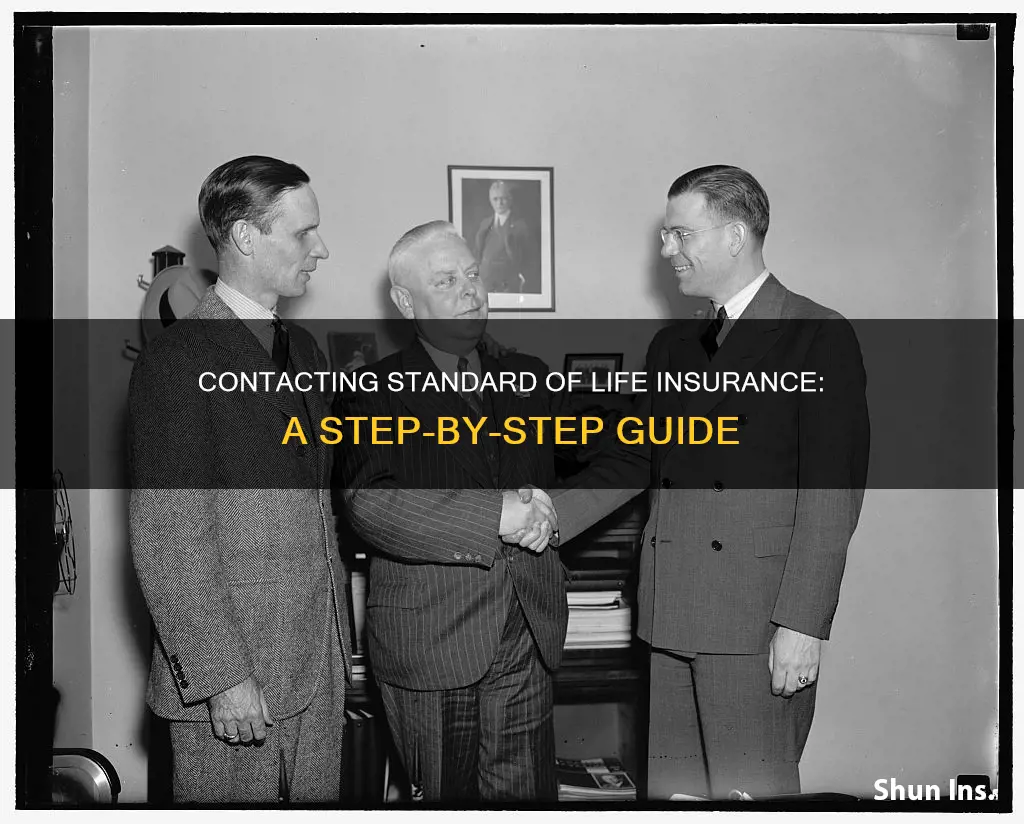 how to contact standard of life insurance