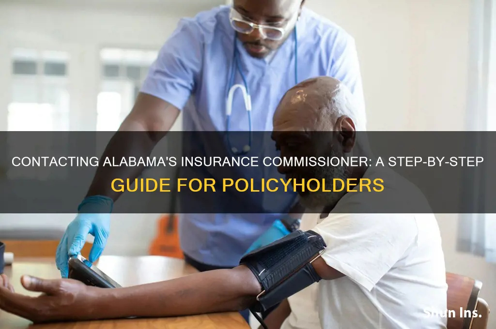 how to contact the alabama insurance commissioner