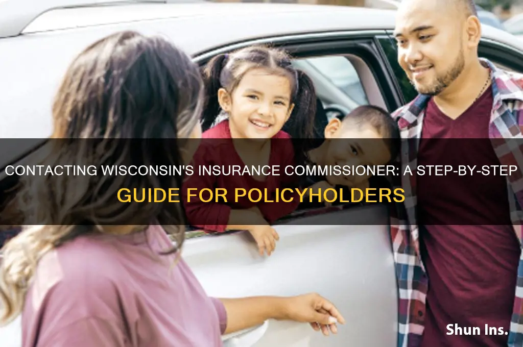 how to contact wisconsin insurance commissioner