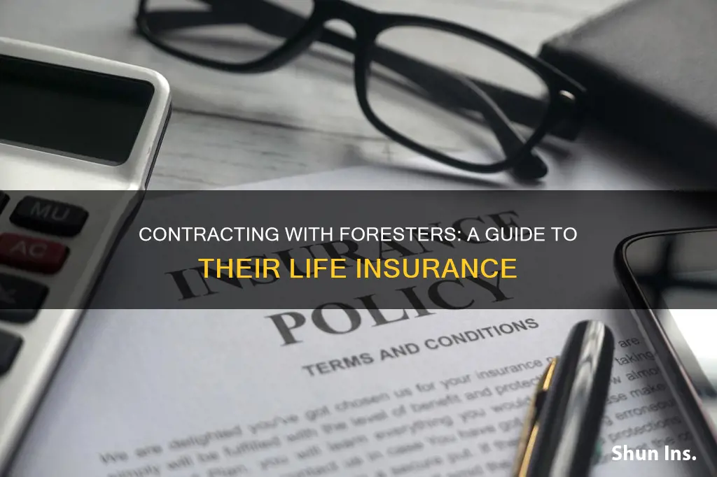 how to contract with forrers life insurance