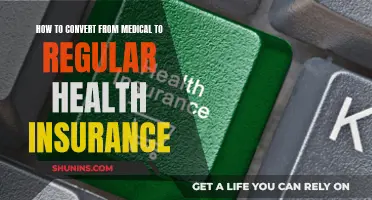 Switching Insurance: Medical to Regular Health Coverage