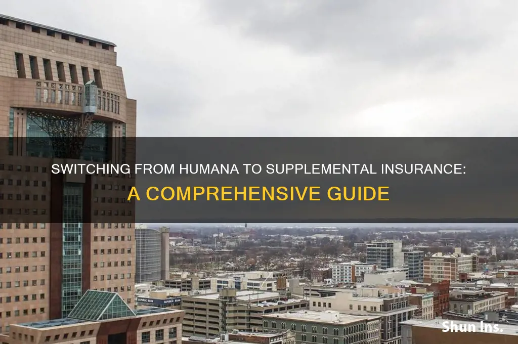 how to convert humana to supplemental insurance