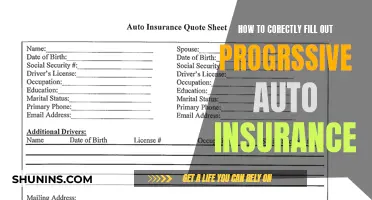 The Ultimate Guide to Filling Out Progressive Auto Insurance Forms