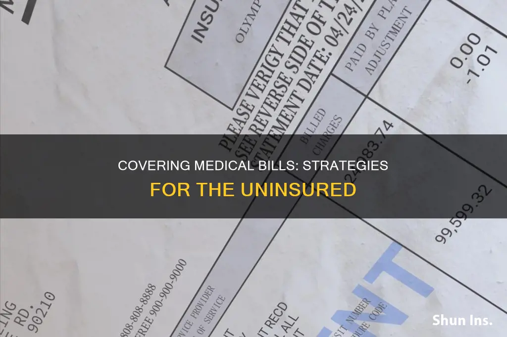 how to cover medical bills without insurance