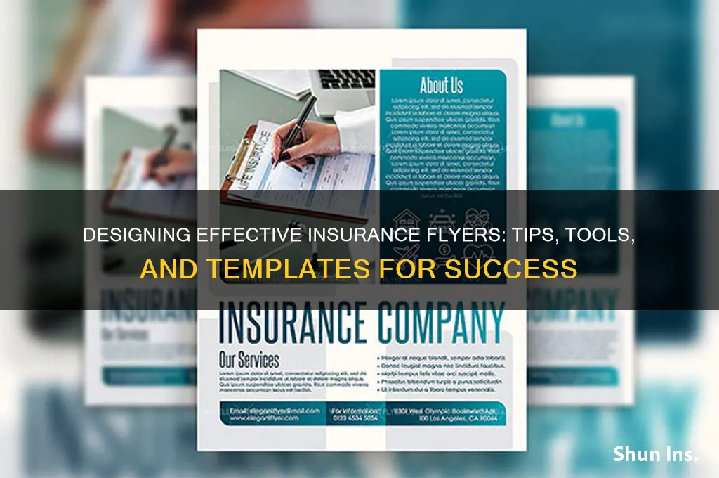 how to create a flyer for insurance