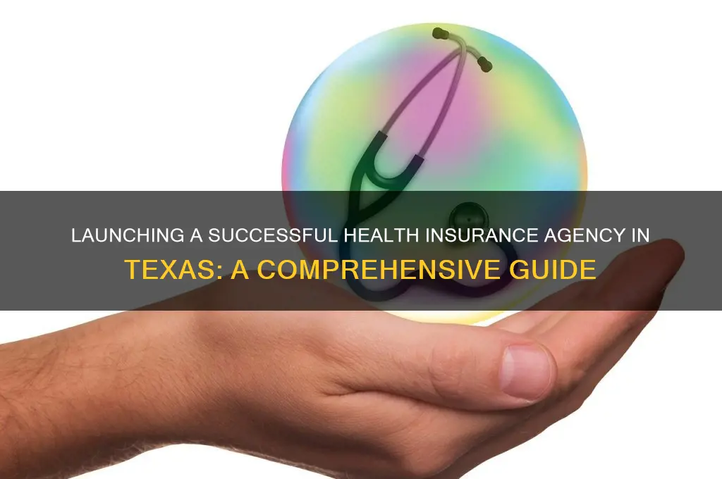 how to create a health insurance agency in texas