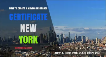 Moving to New York? Here’s How to Create Your Insurance Certificate