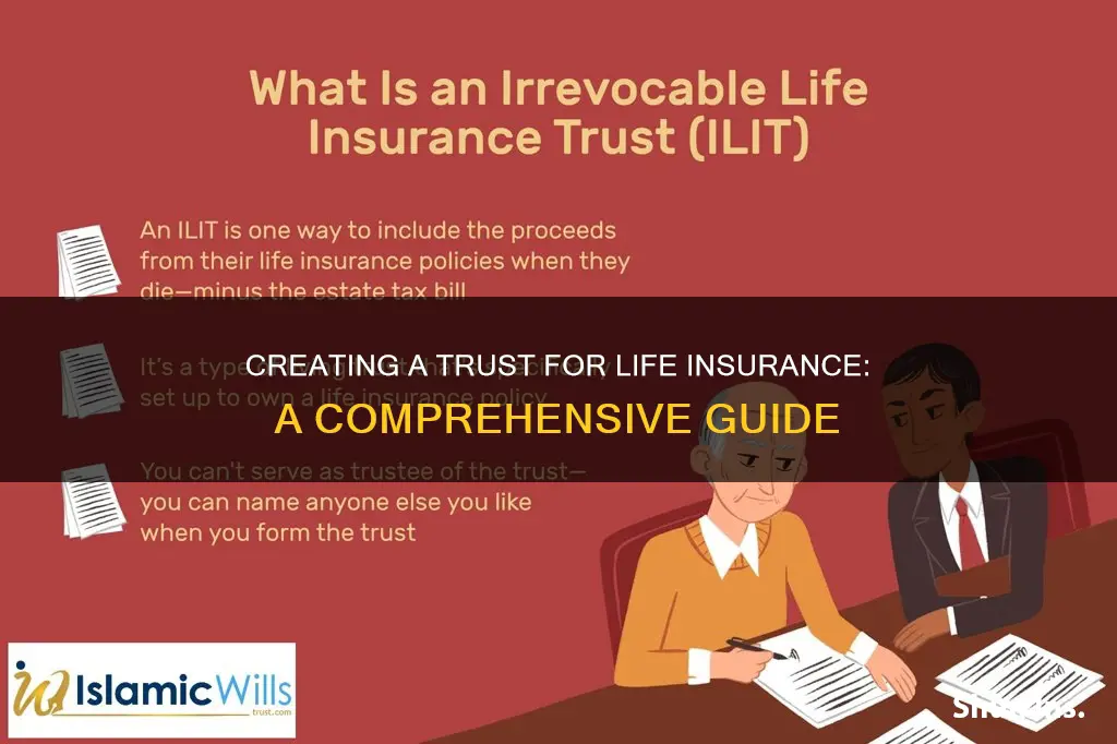 how to create a trust for life insurance