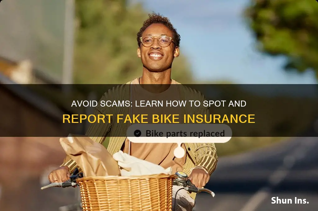 how to create fake bike insurance