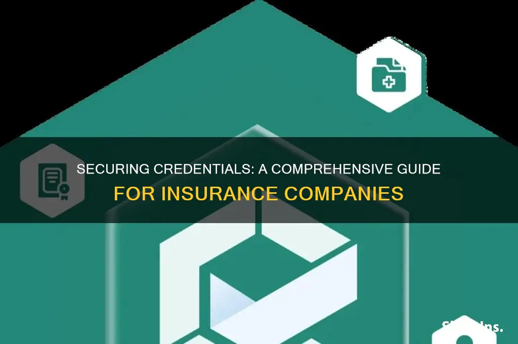 how to credentials insurance compnies
