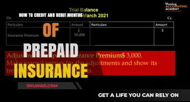 Mastering Prepaid Insurance: Crediting and Debiting Monthly Premiums Made Easy