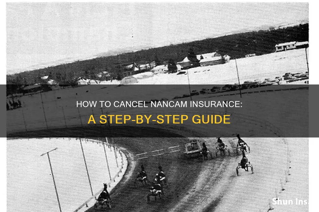how to csncel nancam insurance