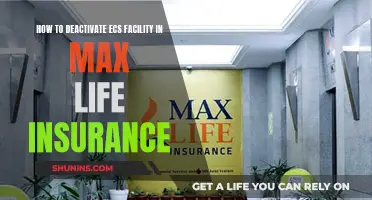 Deactivating ECS Facility in Max Life Insurance: A Step-by-Step Guide