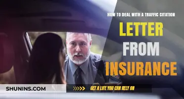 Handling Traffic Citation Letters: Insurance Tips for a Smooth Resolution