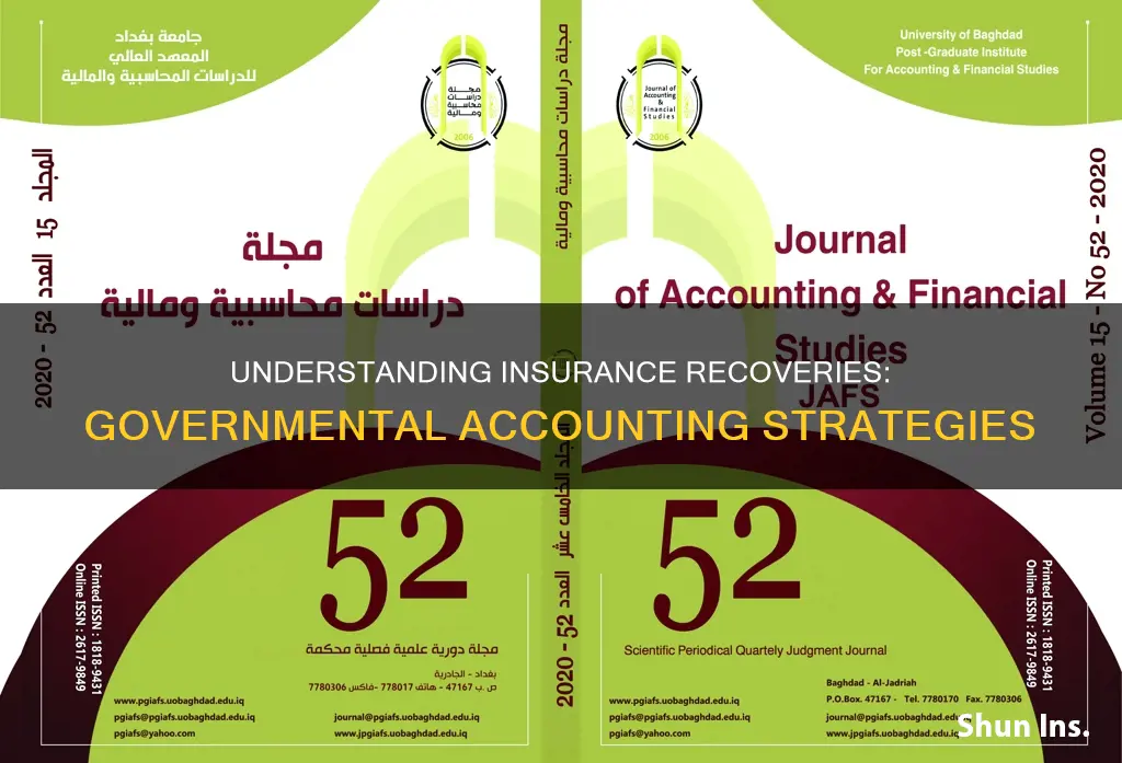 how to deal with insurance recoveries governmental accounting