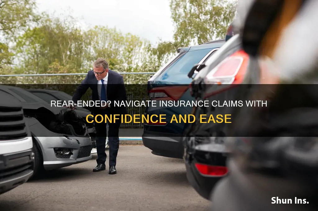 how to deal with insurance when rear ended