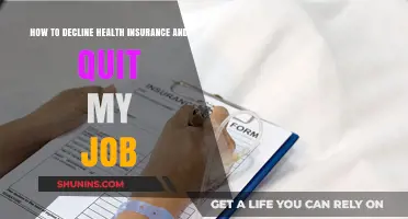 Declining Health Insurance: Strategic Steps to Quit Your Job Confidently
