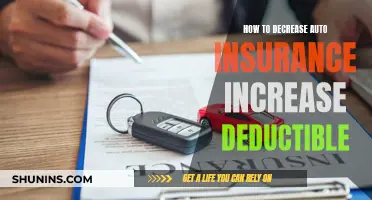 Maximizing Deductibles to Minimize Auto Insurance Rates