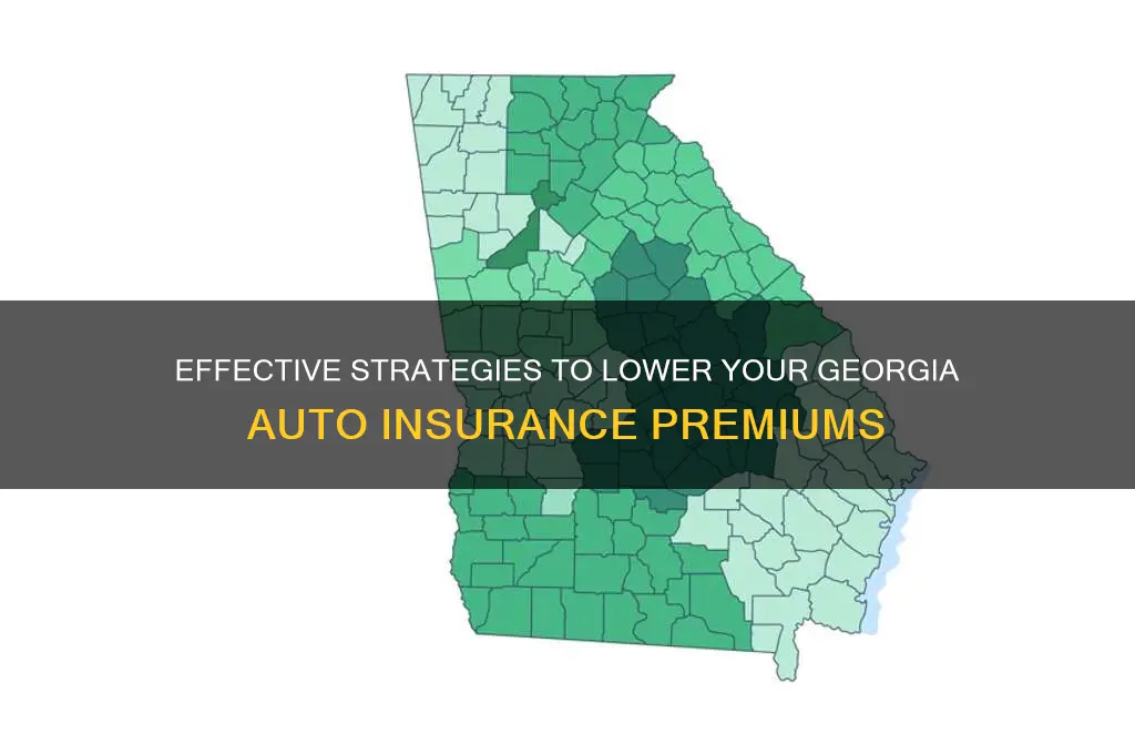 how to decrease ga insurance