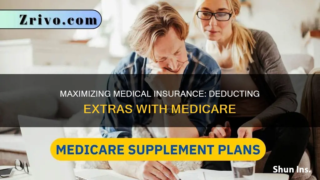 how to deduct extra medical insurance on top of medicare