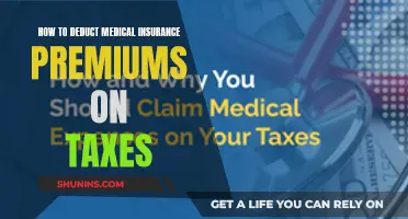 Deducting Medical Insurance Premiums: A Guide to Tax Returns