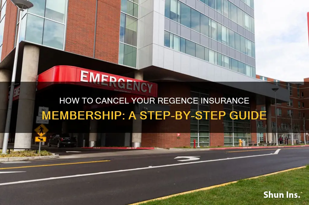 how to delete regence insurance membership