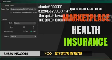 How to Delete Your Selection on Marketplace Health Insurance